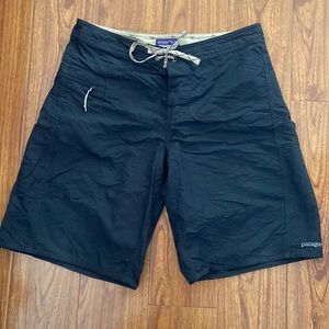 Mens Patagonia Black Swim Trunks